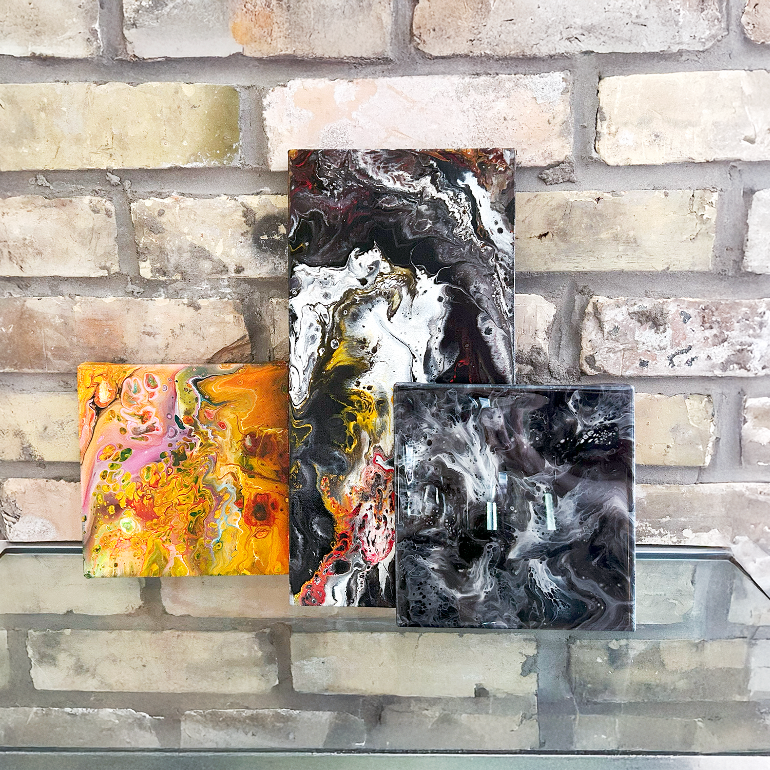 Mini Abstract Pour Art