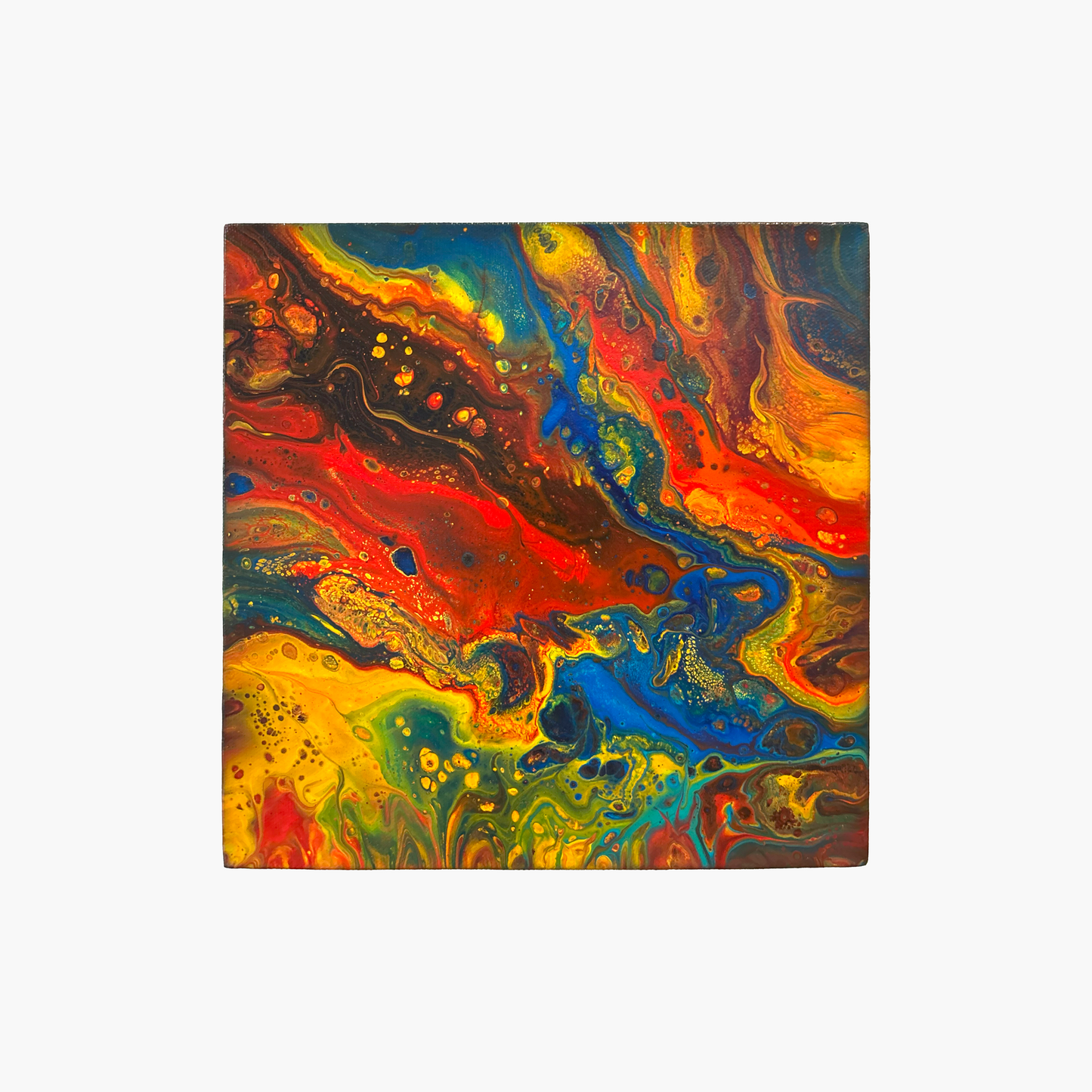 Mini Abstract Pour Art